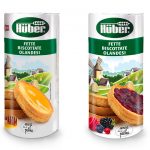 Fette Biscottate Olandesi Classiche in confezione da 125 gr. Hüber. Cotte al forno, friabili e fragranti, sono deliziose accompagnate a creme dolci e salate
