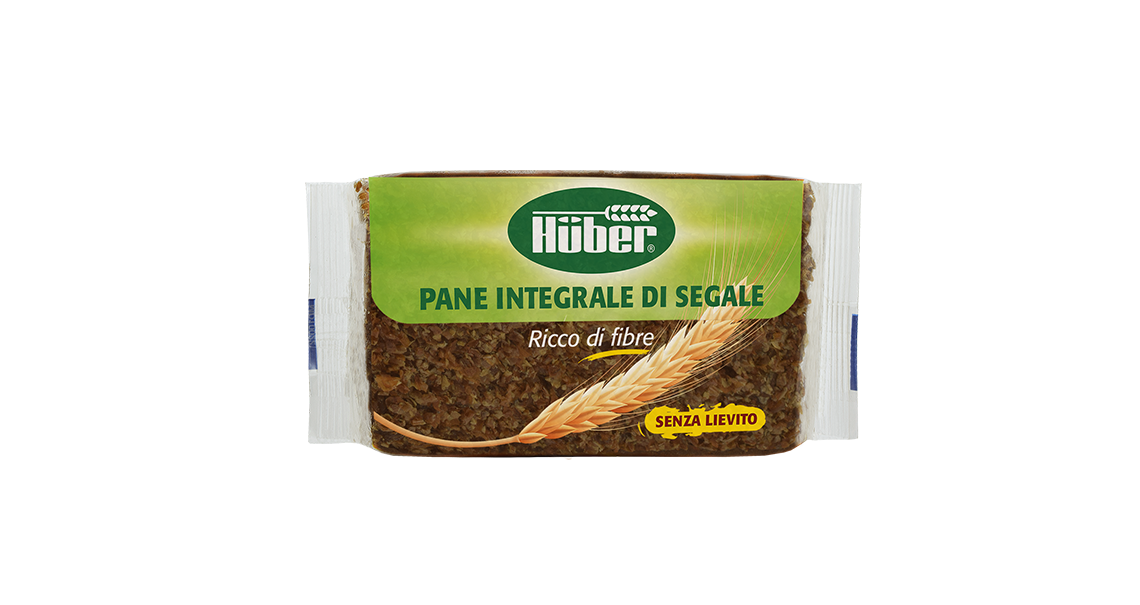 Pane Integrale di Segale in confezione da 500 gr. Hüber